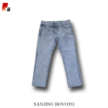 Kanak-kanak borong jeans dicuci denim kain seluar panjang untuk kanak-kanak