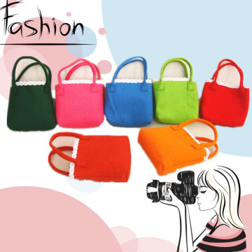 cheap colorful handmade non-woven fabric bags