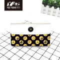 Custom expression style PU leather handbag cosmetic bag pencil case&bag multifunctional bag