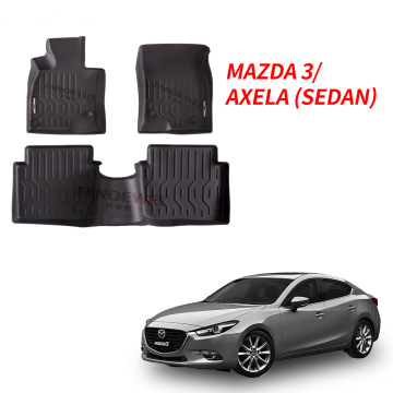 Коврики для пола для Mazda 3 2019-2023