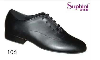 Men Leather Latin Dance Shoes Suphini Men Shoes