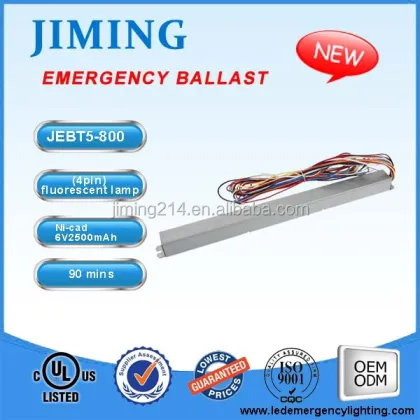 JIMIING UL-Listed Emergency Ballasts for JEBT5-800: Ensuring Safety and Compliance in Lighting Systems