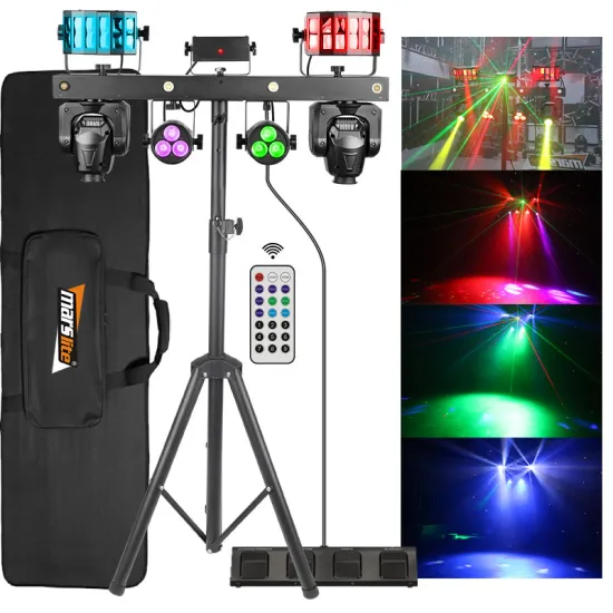 Move GigiBar: Portable DJ Gig Party Lighting Equipment with Stand
