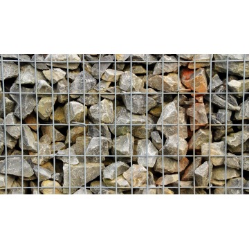 Caixa de Gabion soldada elétrica para construção de parede durável