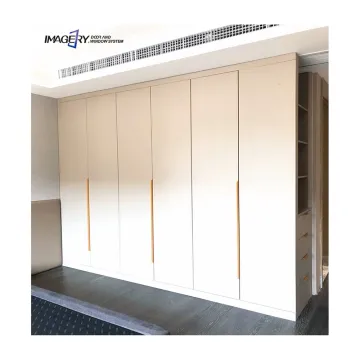 Customized Modern Minimalist Aluminum Wardrobe for Hotel Bedroom Furniture