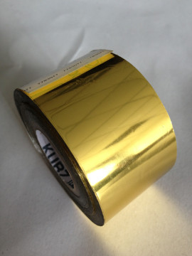 golden 30mmx100m hot stamping foil for ribbon coding machine print expiry date on product