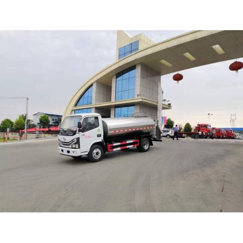 Dongfeng 4 camion de réservoir de lait frais cubique