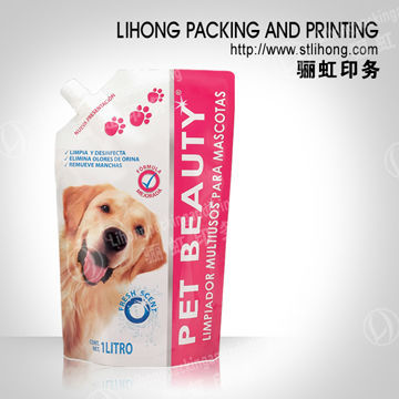 Pet Cleaning Shampoo Packing Bag