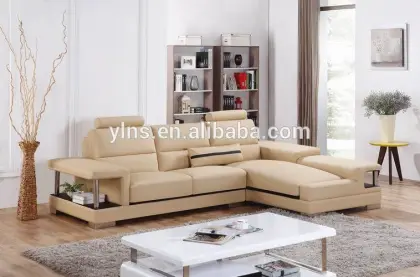 small french leder sofa modern