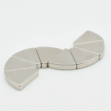 Customized Size Segment Magnet Sintered Wedge Neodymium Magnet for Generator