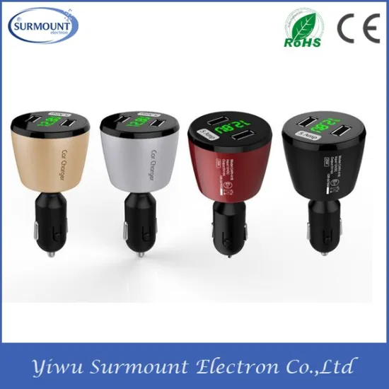 Promotional Wireless 5V 5A Charger Mobile Dual USB Car Charger for iPhone 6 | for Samsung Portable 12v Car Battery Charger