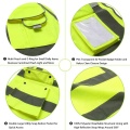 Fir Tógáil Sábháilteacht Ard -Infheictheachta Hi Vis Vest Vest