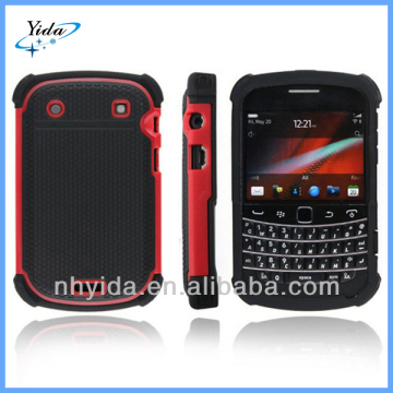 Luxury Basketball Texture Phone Case For Blackberry 9900 PC + Silicone Case For Blackberry 9900