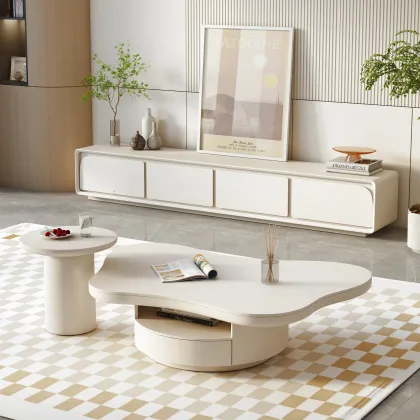 Wabi-Sabi Inspired Milly Living Coffee Table