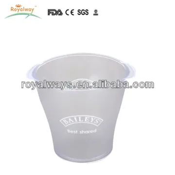 2016 plastic beer ice bucket