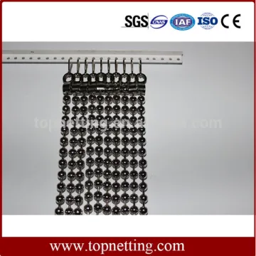 Hanging Decorative Metal Bead Curtain Screens