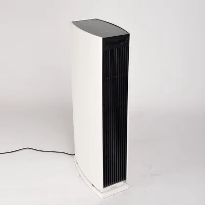 Vertical ESP + UVC light Air disinfection purifier