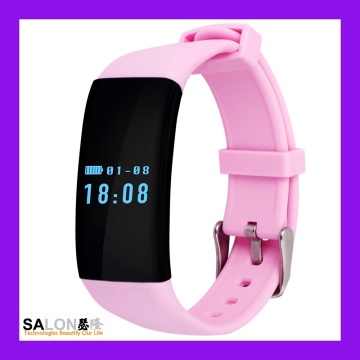 2016 fitness Heart Rate Monitor build in NFC, IP66 waterproof wirstband pedometer smart bracelet