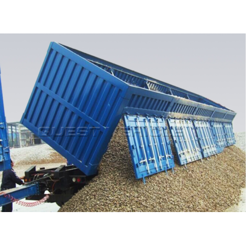 Container Side Wall Semi Trailer With Side Doors