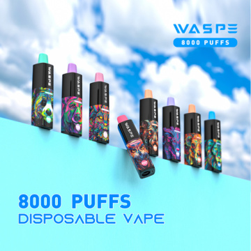 Wholesale WASPE 8000 Puffs Disposable Vape Sweden