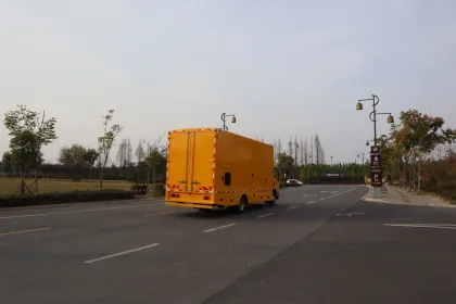 Qingling Chassis Power Supply Truck with 300KW Generator Set for Sale