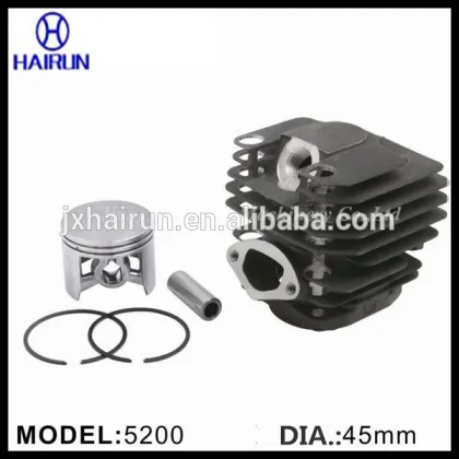 hot sale 5200 45mm chainsaw cylinder kits for ZENOAH 5200 chain saw