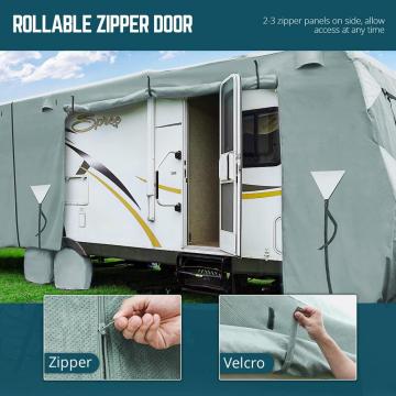 Upgraded 5th Wheel RV Cover 5 Layers Anti-UV