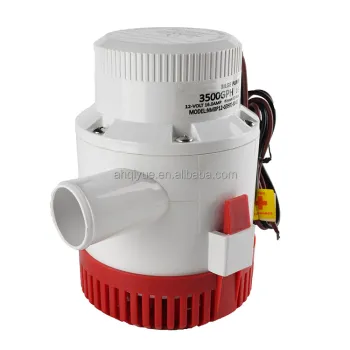CE Certified 12V Bilge Pump: High-Performance DC Submersible Water Pump for Yachts and Boats - 3500GPH Flow Rate