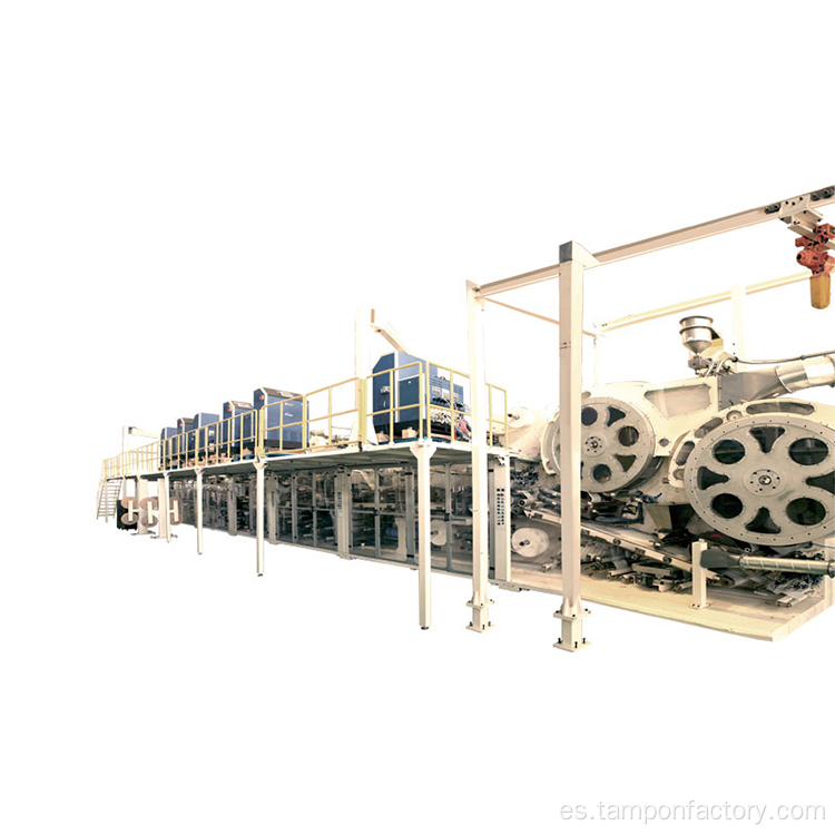 Máquina de fabricación de pañales para adultos de alta calidad