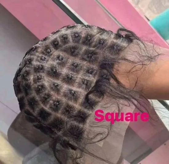 Knotless Box Braid Wig Cap