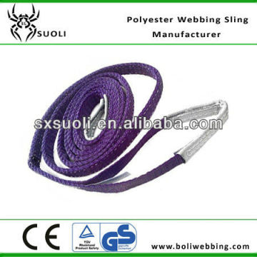 webbing slings color code for flat eyes