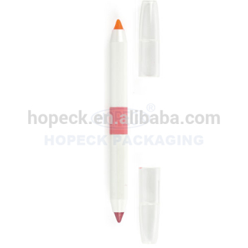 Double Ends Slim Round Empty Eye Shadow Lip Gloss Pen