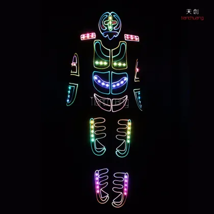 dmx led flash Indian dance costume