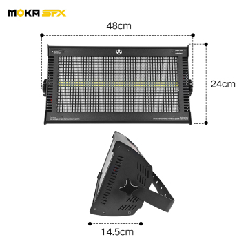 MOKA SFX 864LEDs 8+8 Segments Strobe Light ST-864-12" could be simplified to:

"864LEDs 8+8 Segments Strobe Light ST-864-12" 

However, if we need to make it more search-engine friendly while keeping it concise, we might consider:

"864LED Strobe Light 8+