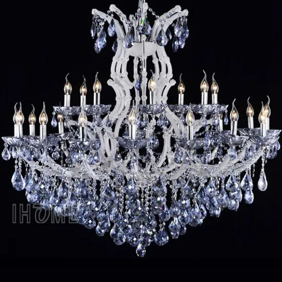 Modern Luxury: Hotel Villa Maria Theresa's Grand K9 Crystal Chandelier