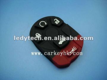 Hot sell Cadillac car remote key rubber replacement 5 buttons