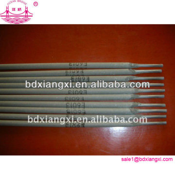 Exothermic weld materials MS welding electrode rod E6013
