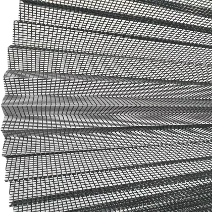 Pleated Polyester Mosquito Net for Windows and Doors