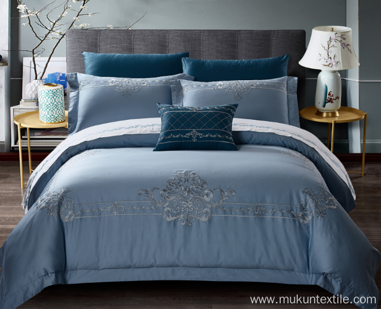 Embroidery bedding sheets Luxury home use