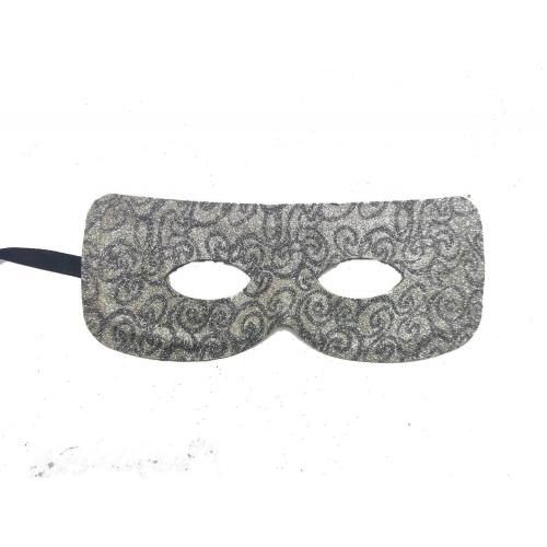 Costume de masque brillant classique pour ballon masqué