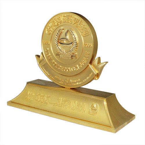 Golden plating promotion souvenir items