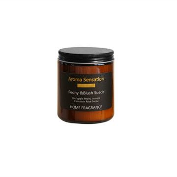 Aroma White Soy Wax in Glass Jar Candle