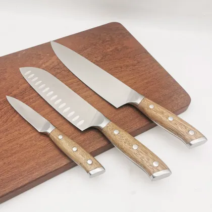 Vegetable Fruit Knife Damascus Blade