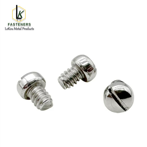 Tornillos de cabeza de unión ranurada de acero inoxidable