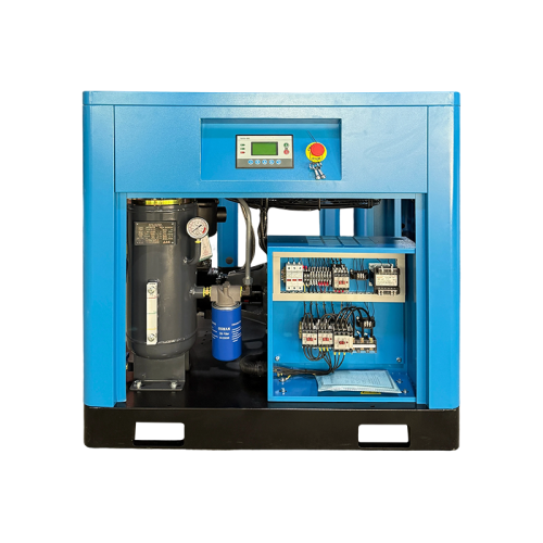 เครื่องอัดอากาศแบบสกรูความถี่สูงแบบปรับได้ 15hp