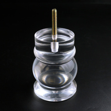 4 Inch Acrylic Furniture Feet Couch Bed Legs