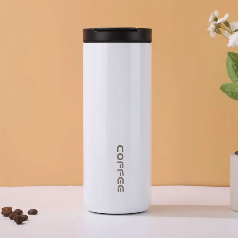 Double - color Optional Sealed - lid Coffee Thermos Cup