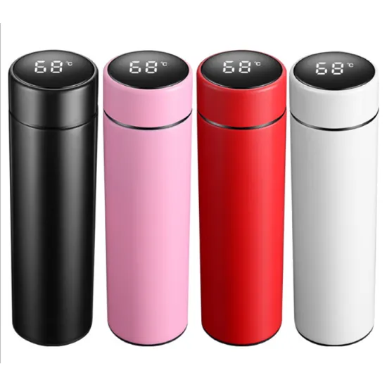 500ml Stainless Steel Vacuum Insulated LED Temperature Display Thermos