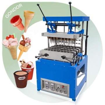 Biscuit manuel Biscuit Automatic India Vente de rouleaux: Waffle, Cone de sucre et machine à crème glacée "Cependant, pour le rendre plus concis et clair, vous pourriez considérer:" Waffle and Ice Cream Cone Making Machines à vendre en Inde
