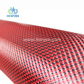 Color custom 3k carbon aramid fiber hybrid fabric